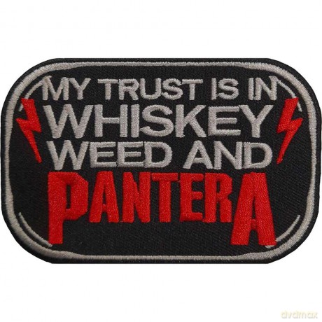 Pantera: Standard Patch: Whiskey