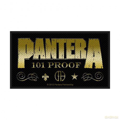 Pantera: Standard Patch: Whiskey Label