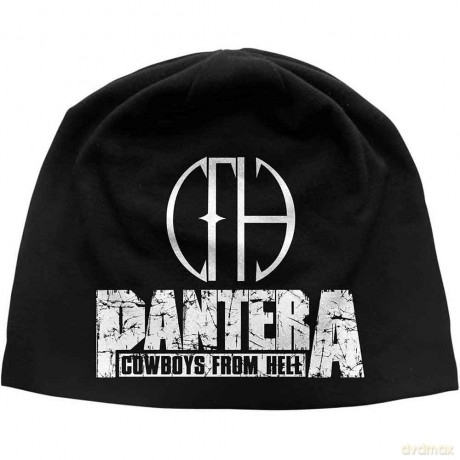 Pantera: Unisex Beanie Hat: Cowboys From Hell JD Print (Black)