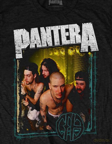 Pantera: Unisex T-Shirt: Barbed (Black) (Large)