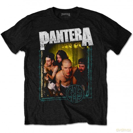 Pantera: Unisex T-Shirt: Barbed (Black) (Medium)