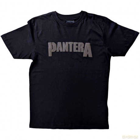 Pantera: Unisex T-Shirt: Leaf Skull (Black) (Hi-Build) (X-Large)
