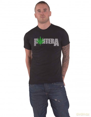 Pantera: Unisex T-Shirt: Weed 'n Steel (Black) (Medium)