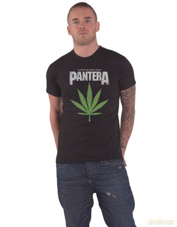 Pantera: Unisex T-Shirt: Whiskey 'n Weed (Black) (Small)