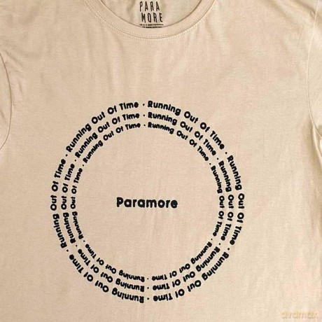Paramore: Unisex T-Shirt: ROOT Circle (Sand) (Large)