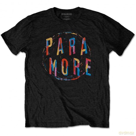 Paramore: Unisex T-Shirt: Spiral (Black) (Small)