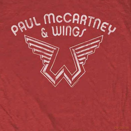 Paul Mccartney: Paul McCartney Men's Tee: Wings Logo (Medium)