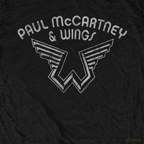 Paul Mccartney: Paul McCartney Men's Tee: Wings Logo (Small)