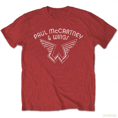Paul Mccartney: Paul McCartney Men's Tee: Wings Logo (Small)