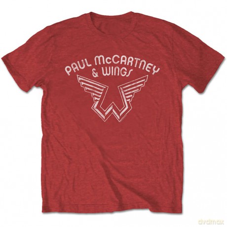 Paul Mccartney: Paul McCartney Men's Tee: Wings Logo (XX-Large)