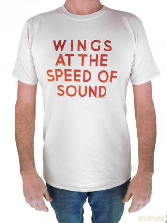 Paul Mccartney: Paul McCartney Men's Tee: Wings at the Speed of Sound (Back Print) (XX-Large)