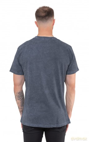 Paul Mccartney: Paul McCartney Unisex T-Shirt: Logo (Blue) (Wash Collection) (Medium)