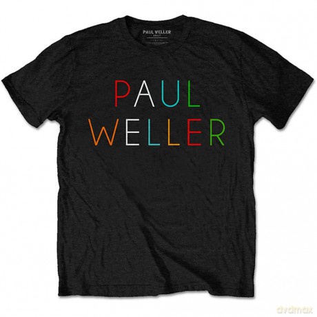 Paul Weller: Men's Tee: Multicolour Logo (X-Large)