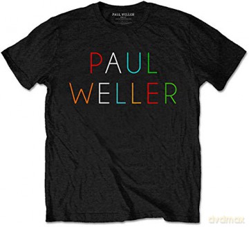 Paul Weller: Men's Tee: Multicolour Logo (X-Large)