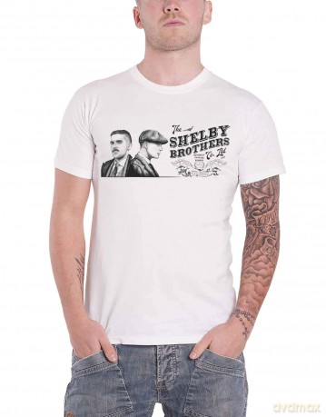 Peaky Blinders: Men's Tee: Shelby Brothers Landscape (Small)