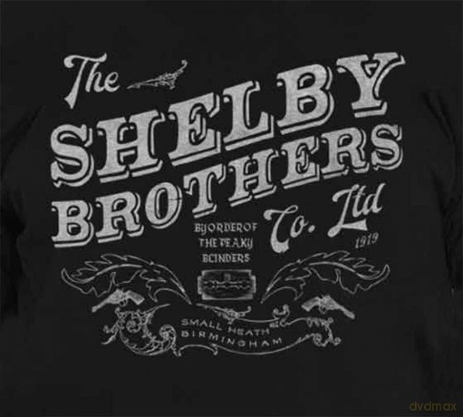 Peaky Blinders: Men's Tee: The Shelby Brothers (Medium)