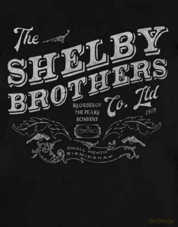 Peaky Blinders: Men's Tee: The Shelby Brothers (Small)