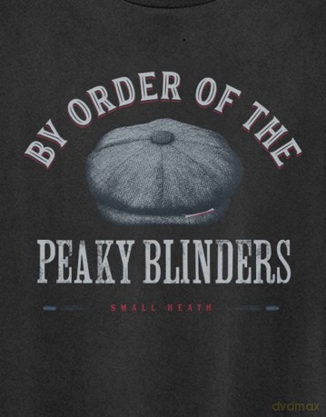 Peaky Blinders: Unisex T-Shirt: Flat Cap (Black) (Small)