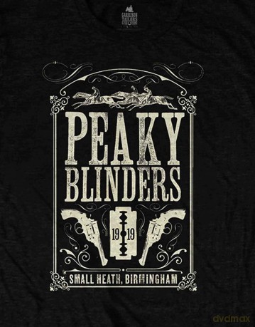 Peaky Blinders: Unisex T-Shirt: Soundtrack (Black) (Small)