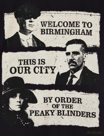 Peaky Blinders: Unisex T-Shirt: This Is Our City (Black) (Medium)