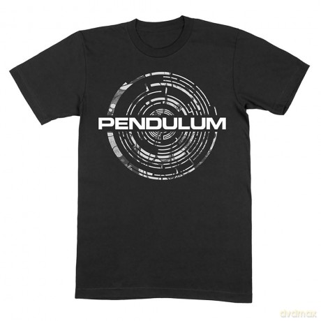 Pendulum: Unisex T-Shirt: Mono Logo (Black) (Large)