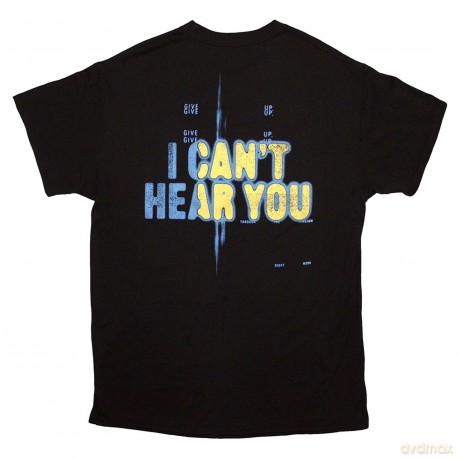 Pierce The Veil: Unisex T-Shirt: I Can't Hear You (Black) (Back Print) (XX-Large)