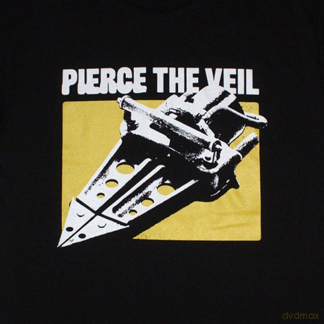 Pierce The Veil: Unisex T-Shirt: Jaws (Black) (Medium)