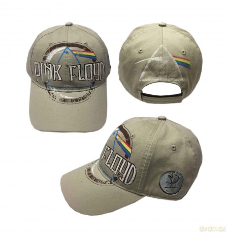 Pink Floyd: Baseball Cap: Dark Side of the Moon Album Distressed (Sand)