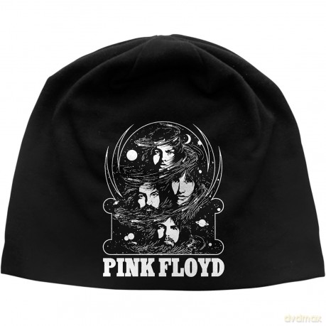 Pink Floyd: Beanie Hat: Cosmic Faces (Discharge Print)