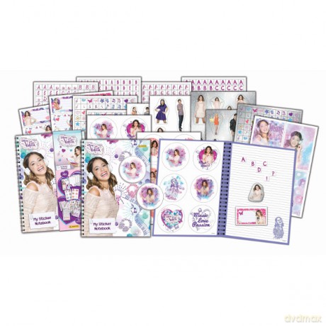 PANINI Naklejki Violetta do Notatnika