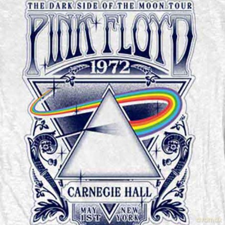 Pink Floyd: Ladies Tee: Carnegie Hall Poster (Retail Pack) (Medium)