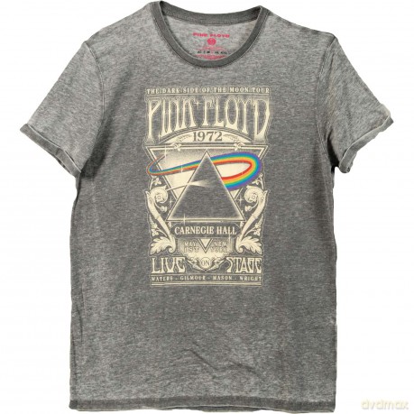 Pink Floyd: Men's Fashion Tee: Carnegie Hall (Burn Out) (Large)