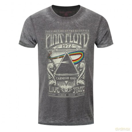 Pink Floyd: Men's Fashion Tee: Carnegie Hall (Burn Out) (X-Large)