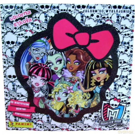 PANINI Monster High Album Kolekcjonerski