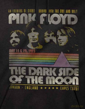 Pink Floyd: Men's Pullover Hoodie: Retro Stripes (Medium)