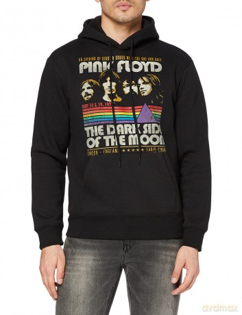 Pink Floyd: Men's Pullover Hoodie: Retro Stripes (X-Large)