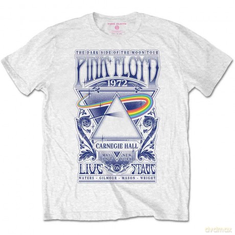 Pink Floyd: Men's Tee: Carnegie Hall Poster (X-Large)