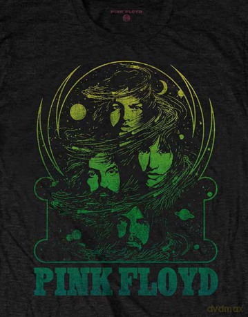 Pink Floyd: Men's Tee: Green Swirl (Small)