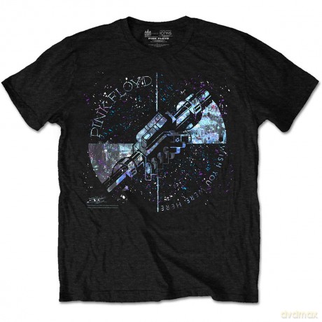 Pink Floyd: Men's Tee: Machine Greeting Blue (Small)