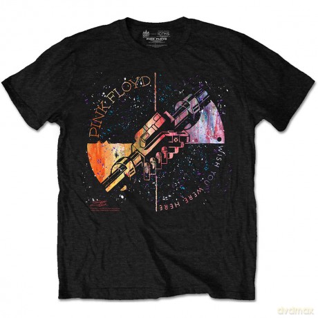 Pink Floyd: Men's Tee: Machine Greeting Orange (Large)