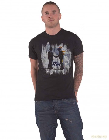 Pink Floyd: Men's Tee: Wish You Were Here Painting (X-Large)