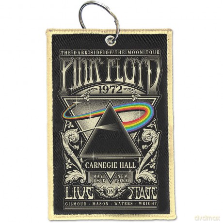 Pink Floyd: Patch Keychain: Carnegie Hall (Double Sided)