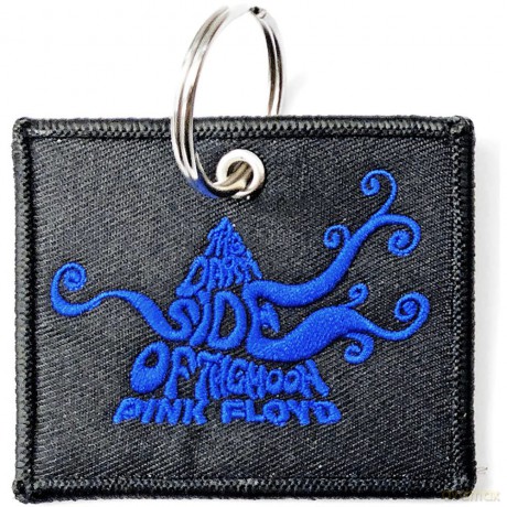 Pink Floyd: Patch Keychain: Dark Side of the Moon Swirl (Double Sided)