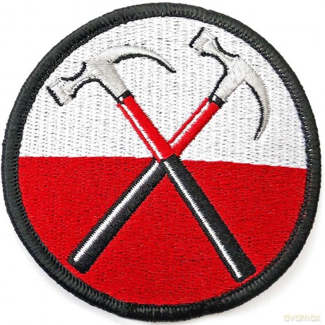 Pink Floyd: Standard Patch: The Wall Hammers Circle