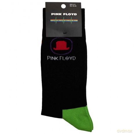 Pink Floyd: Unisex Ankle Socks: Bowler Hat (Black) (UK Size 6 - 11)