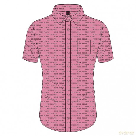 Pink Floyd: Unisex Casual Shirt: Courier Pattern (Pink) (All Over Print) (Small)