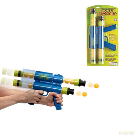 POWER POPPERS Pistolet Double Barrel [ZABAWKA]