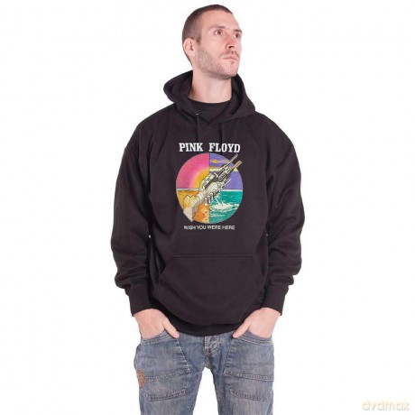 Pink Floyd: Unisex Pullover Hoodie: WYWH Circle Icons (Black) (XX-Large)
