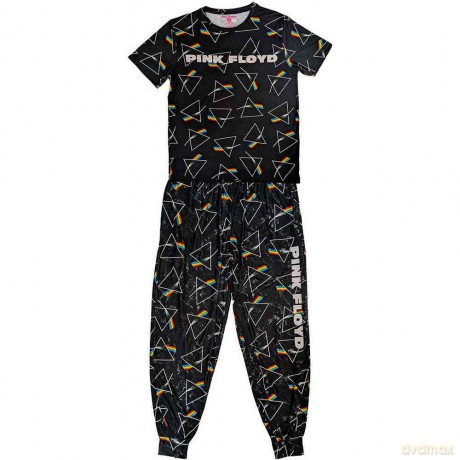 Pink Floyd: Unisex Pyjamas: Prism Repeat (X-Small)