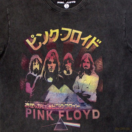 Pink Floyd: Unisex Stone Wash T-Shirt: Space Prism (Black) (X-Large)